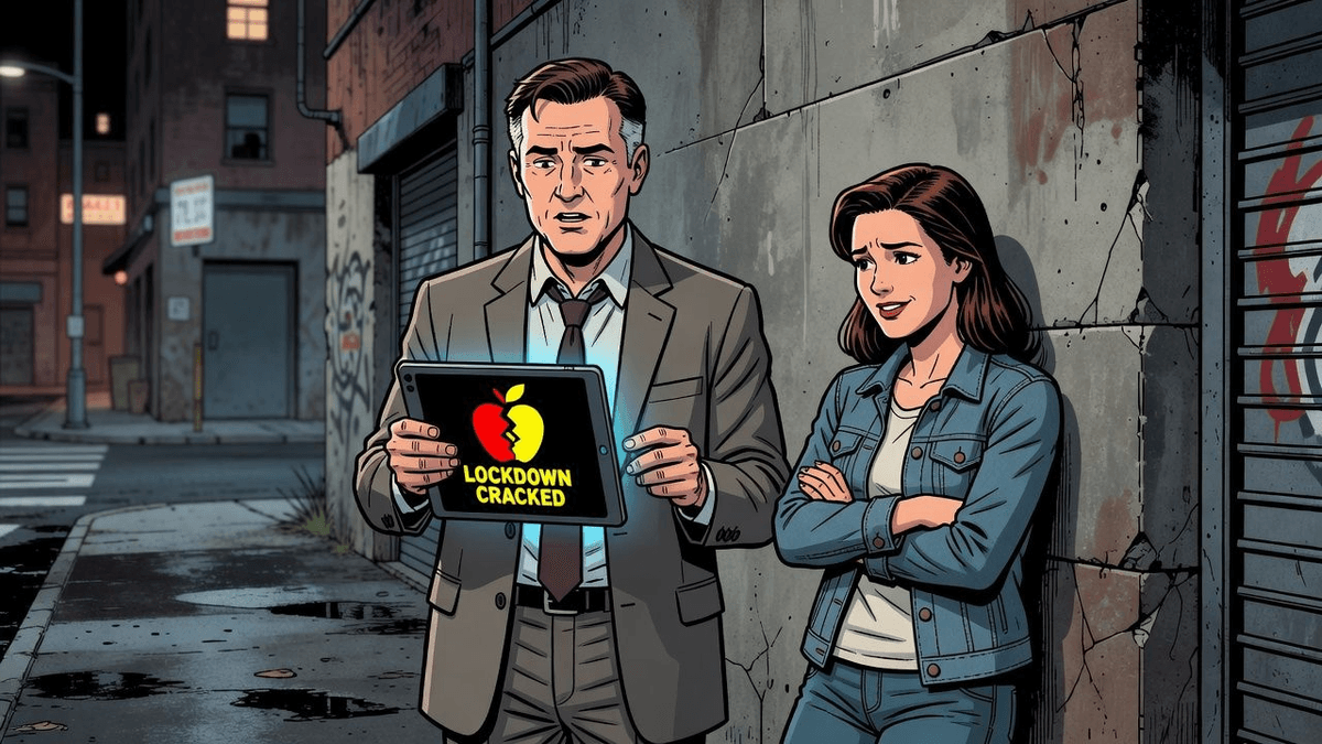 Apple's Brazil App Store Lockdown Finally Cracks — Tech satirical illustration by Roast Station