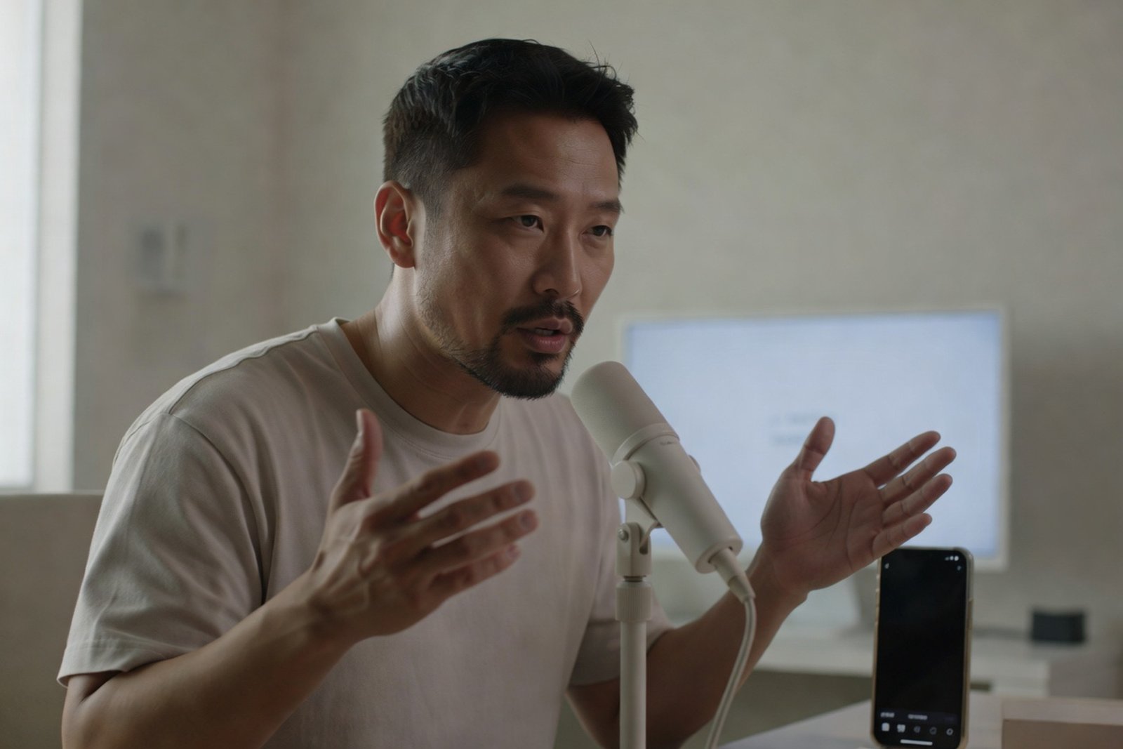 MC Mong Flipped to Apology on a Seoul Livestream — Celebrities satirical illustration by Roast Station