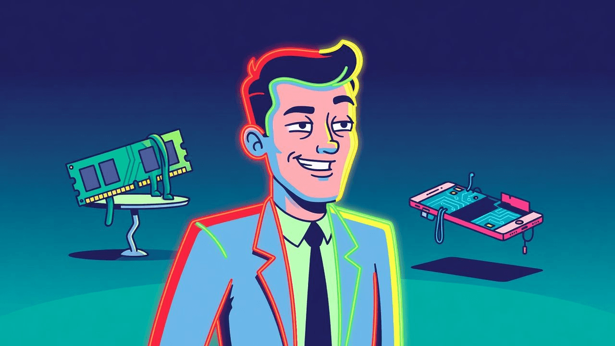 Nothing Cites RAMageddon to Delay Next CMF Phone — Tech satirical illustration by Roast Station