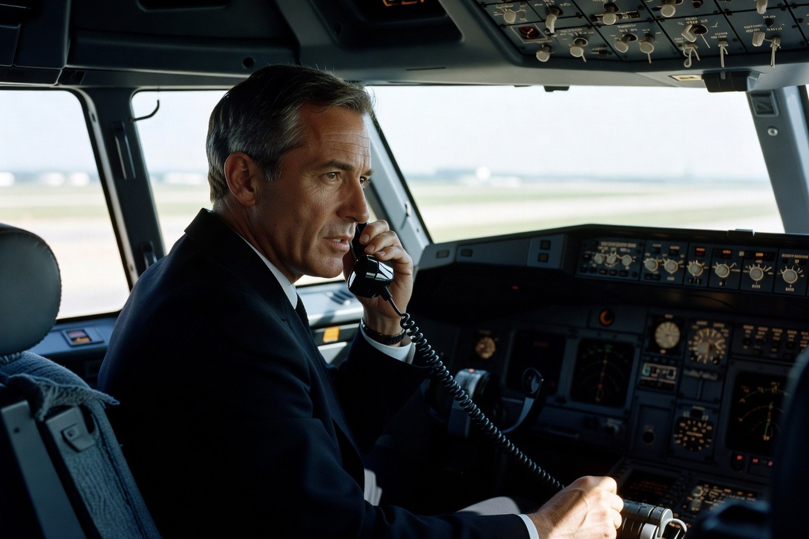 A United Pilot Left the Mic Open into Dulles